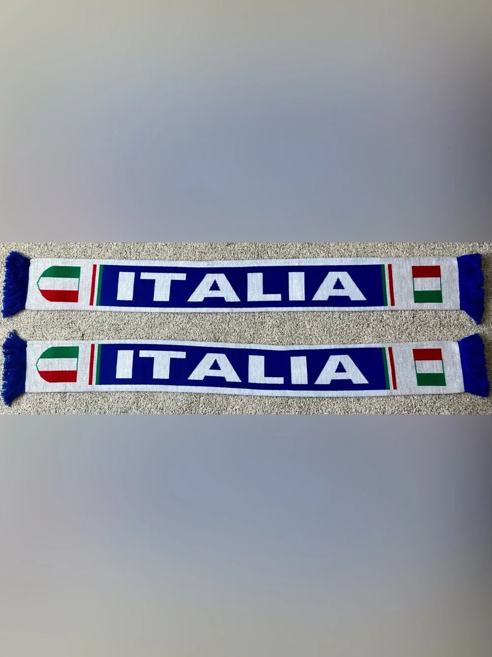 Italia Italy Soccer Scarf